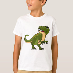 T-shirt Bébé T-rex heureux
