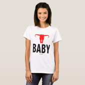 T-shirt Bébé Taureau par VIMAGO (Devant entier)