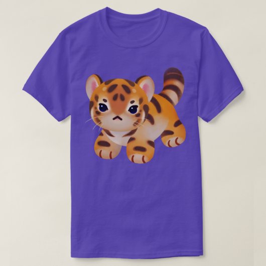 T-shirt Bébé tigre (Design devant)