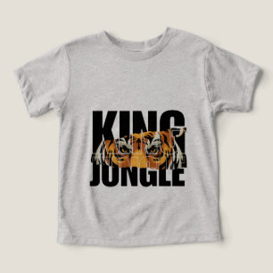 T-Shirt Bébé Tigre Roi de la Jungle