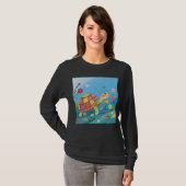 T-shirt Bébé Tortue Dessinée (Devant entier)