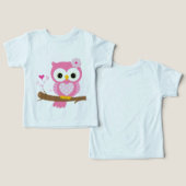 T-shirt bébé tout-petit (Design Recto & Verso)