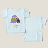 T-shirt bébé tout-petit (Design Recto & Verso)