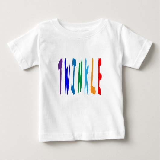 T-shirt bébé TWINKLE (Devant)