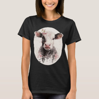 T-shirt Bébé vache Sakura Fleur de cerisier japonaise Ferm