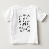 T-shirt bébé victorien (Dos)