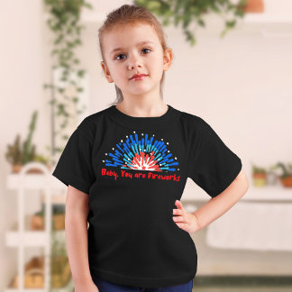 T-shirt Bébé Vous Êtes Feu 4 juillet