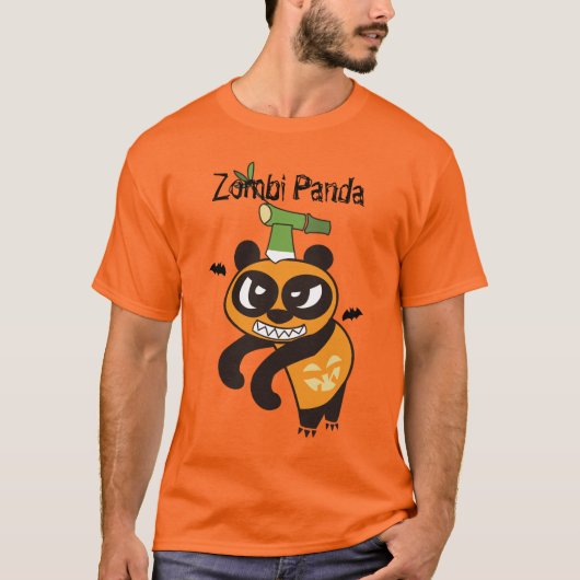 T-shirt bébé Zombi Panda (Devant)
