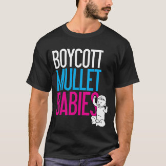 T-shirt Bébés de mulet de boycott (foncés)