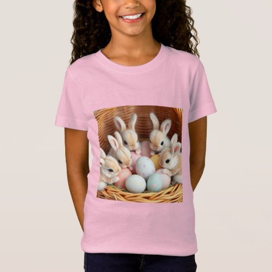 T-Shirt Bébés de Pâques (Devant)