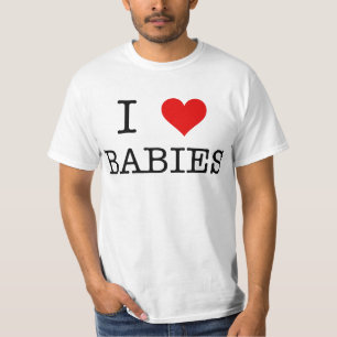 T-shirt Bébés du coeur I <3 contre l'avortement et