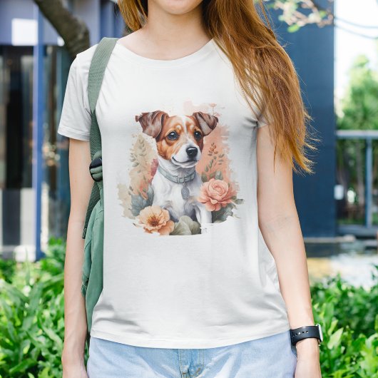 T-shirt Bébés mignons animaux | Cute Jack Russel Terrier P