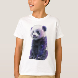 T-shirt Bébés Pandas Géants de la Nébuleuse de la Galaxie