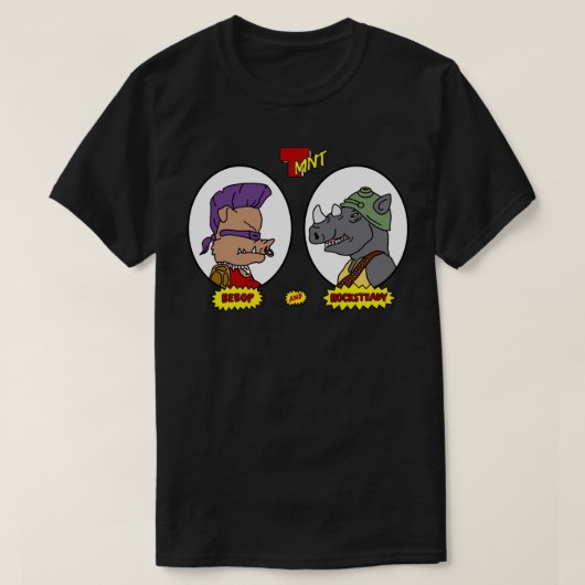 T-shirt Bebop et Rockstable (Design devant)