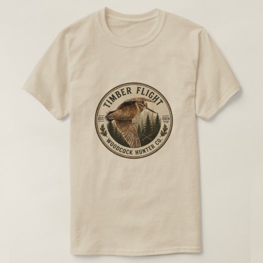 T-shirt Bécasse (Design devant)