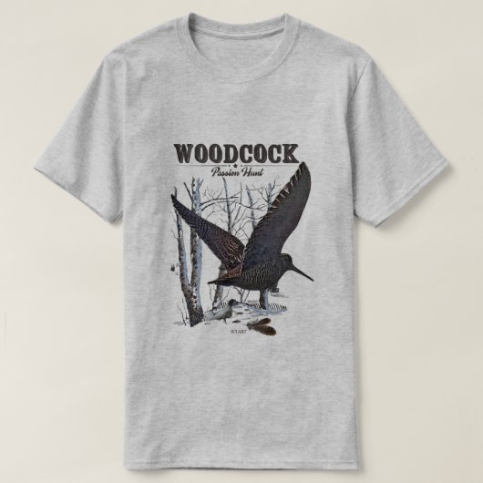 T-shirt Bécasse (Design devant)