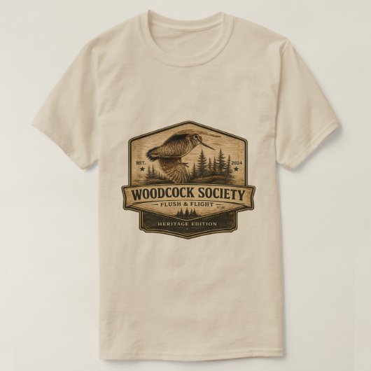 T-shirt Bécasse (Design devant)