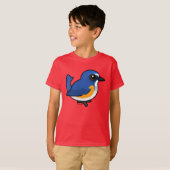 T-shirt Bécasseau à flanc rouge (Devant entier)