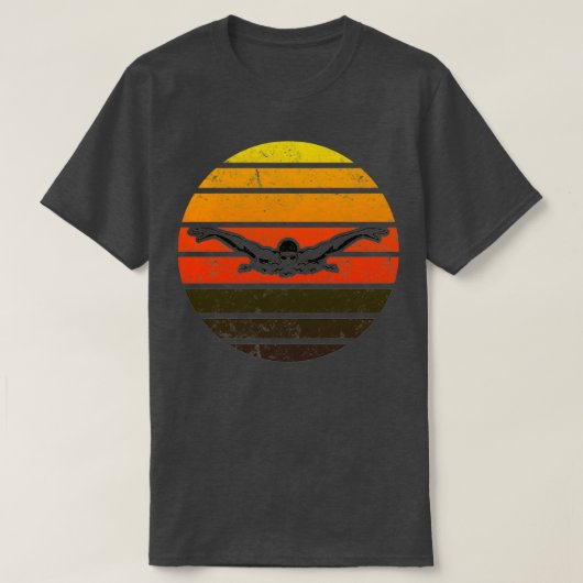 T-shirt Bécasseau à papillon nage (Design devant)