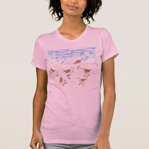 T-shirt Bécasseaux sur Old Orchard Beach, Maine