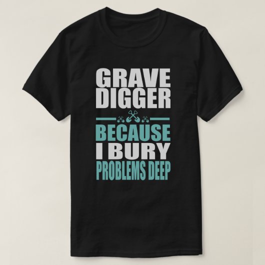 T-shirt Bêcheur grave 1 (Design devant)