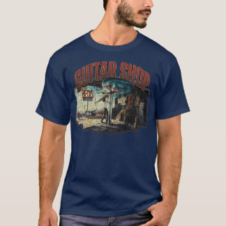 T-shirt Becks Guitar Shop 1989