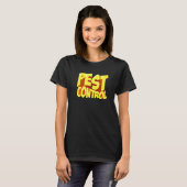 T-shirt Bed Bug Pest Control Exterminateur Pest Controller (Devant entier)