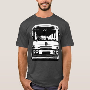 T-shirt Bedford 1970 entraîneur classique britannique mono