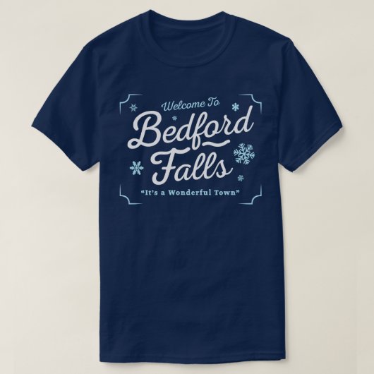 T-shirt Bedford Falls (Design devant)