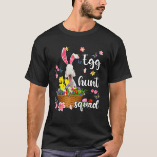 T-shirt Bedlington Terrier Joyeux Jour de Pâques Colorfu d