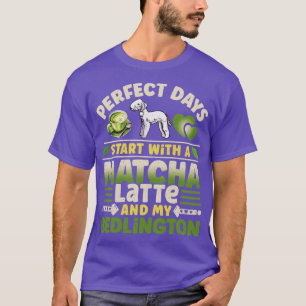 T-shirt Bedlington Terrier Matcha Latte