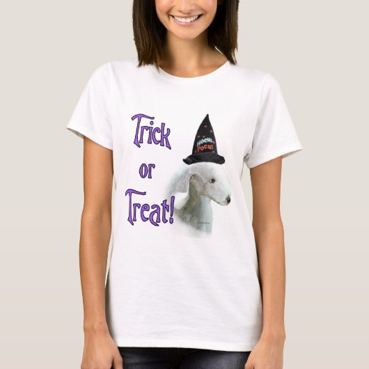 T-shirt Bedlington Terrier Trick (Devant)