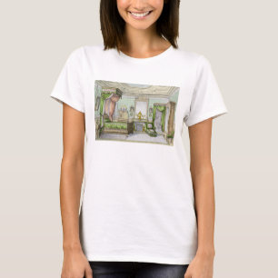 T-shirt Bedroom in the Renaissance style (colour litho)