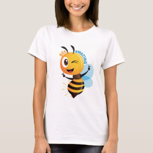 T-shirt Bee Amazing – Abeille Mignonne Inspirante