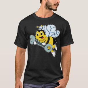 T-shirt Bee as Mechanic with Wrench