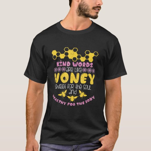 T-shirt Bee Beekeeper Honey Pun (Devant)
