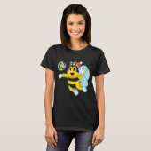 T-shirt Bee Christmas Volleyball (Devant entier)