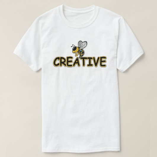 T-SHIRT BEE CREATIVE  (Design devant)