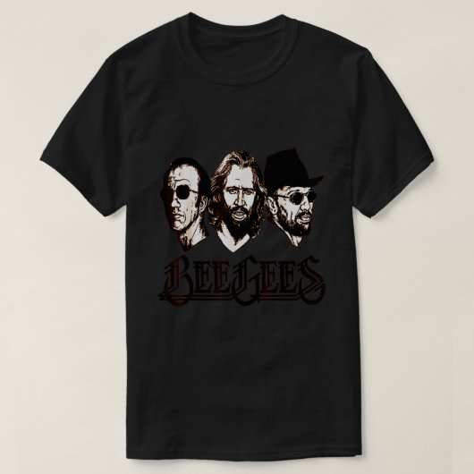 T-shirt Bee Gees Pour Hommes Et Femmes Cadeaux De Ventilat (Design devant)