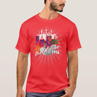 T-shirt Bee Gees World Tour 1976