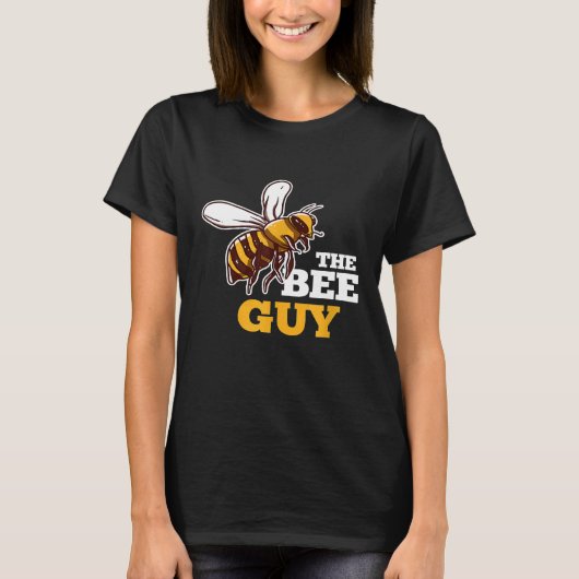 T-shirt Bee Guy Insect Animal Beekeeper Men (Devant)