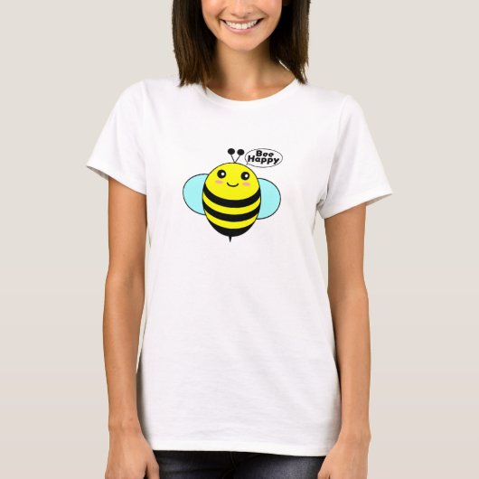 T-shirt Bee Happy (Devant)