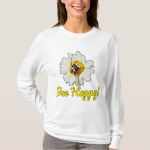 Bee Happy - Graphique de la nature inspirante