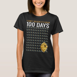T-shirt Bee Hive Tree 100 Days Of School Teacher Boys