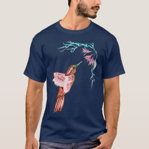 T-shirt Bee Hummingbird Beaux Amateurs d'oiseaux