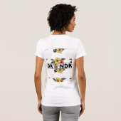 T-shirt Bee Kind – Mode Élégante (Dos entier)