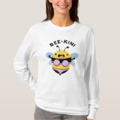 T-shirt Bee-kini Funny Bee Puns (Devant)