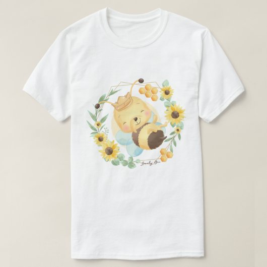 T-shirt Bee mignonne (Design devant)