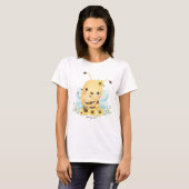 T-shirt Bee mignonne (Devant entier)
