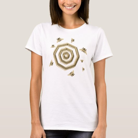 T-SHIRT BEE-OMETRY (Devant)